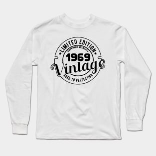 1969 VINTAGE - 52Th BIRTHDAY GIFT Long Sleeve T-Shirt